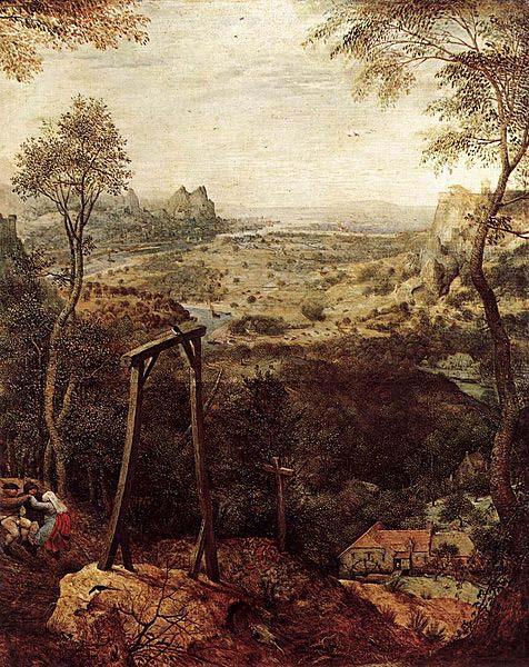 Pieter Bruegel the Elder Magpie on the Gallow oil painting image